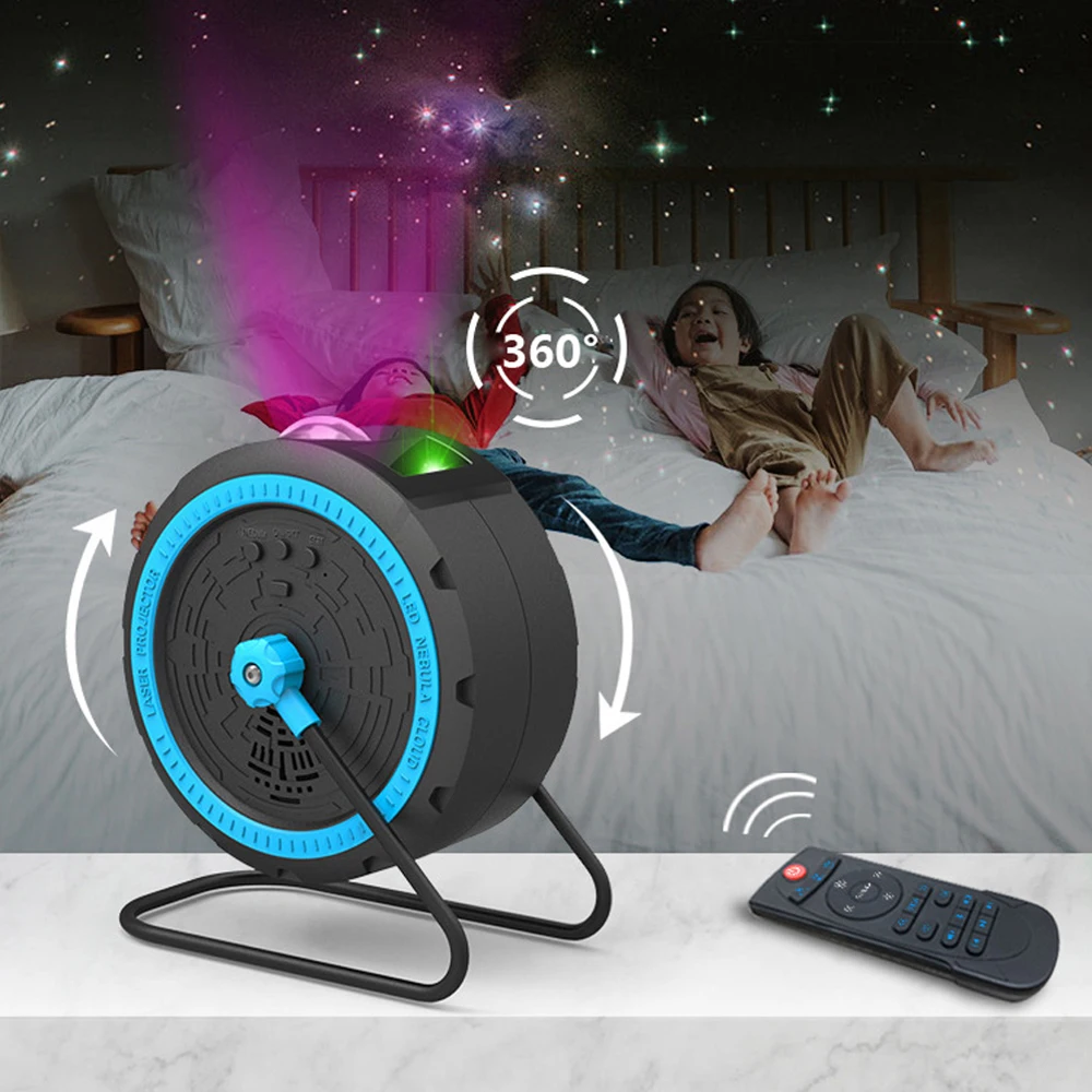 Мерцающий проектор звездного неба лазерный вращающийся светильник динамическая