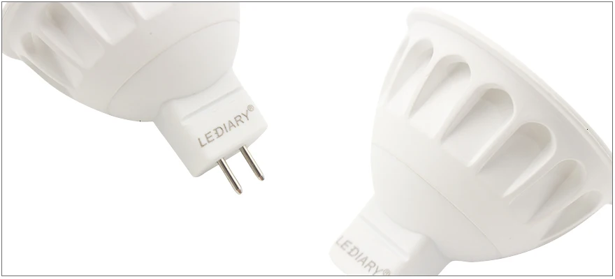 Светодиодный IARY 6 шт./лот MR16 GU5.3 Светодиодный прожектор лампы 5W 12 V/100-240 V 220V 110V белого ПК Корпус JCDR энергосберегающая лампа чашка Форма CE