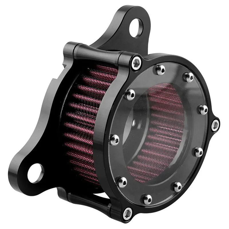 Air Cleaner Intake Filter System Kit for Sportster XL883 XL883N XL883R XL883P XL1200 XL1200L XL1200X Iron 883 Forty Eight | Автомобили и