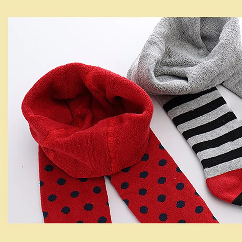 Колготки для маленьких девочек и мальчиков колготки новорожденных в горошек