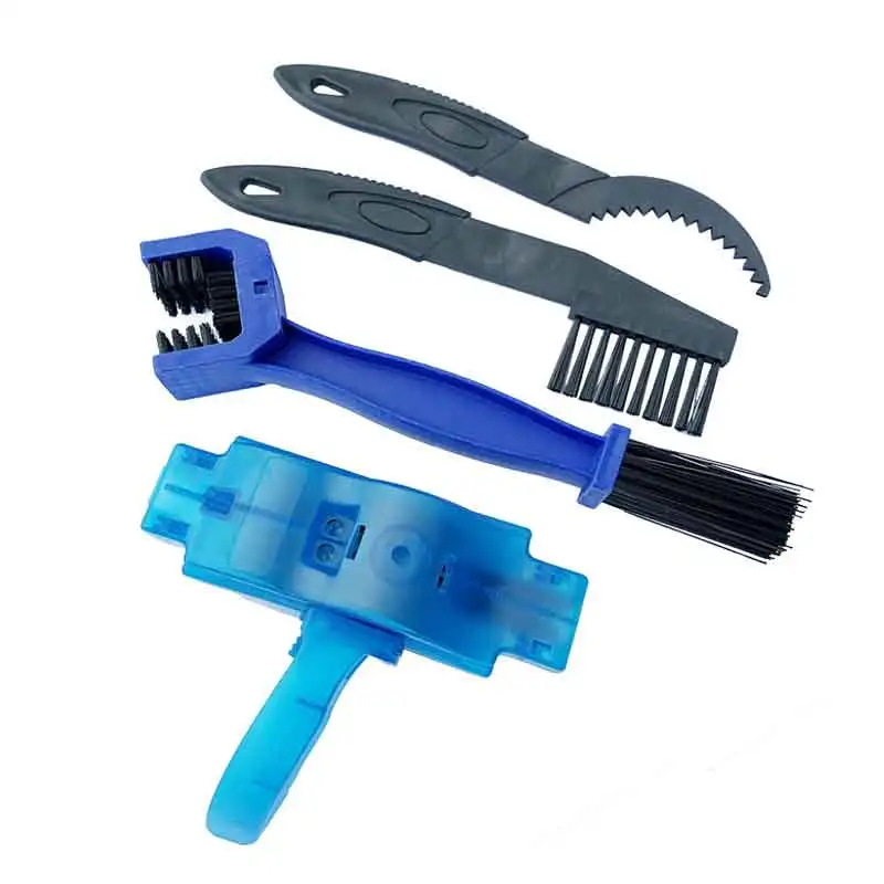 

Bicycle Chain Cleaning Tool Bicycle Chain Cleaning Kit Climber Mountain Bike Chain Cleaning Brush High Quality Plastic 4PCS