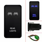 Кнопочный переключатель Синий задний фонарь для Toyota Hiace FJ Cruiser Tacoma 4runner Hilux задние фонари кнопочный переключатель