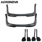 Карбоновый велосипедный руль Bullhorn 31,8 AERONOVA 3K, углеродное волокно TT, аэро-бар, руль для дорожного велосипеда, черный руль для триатлона