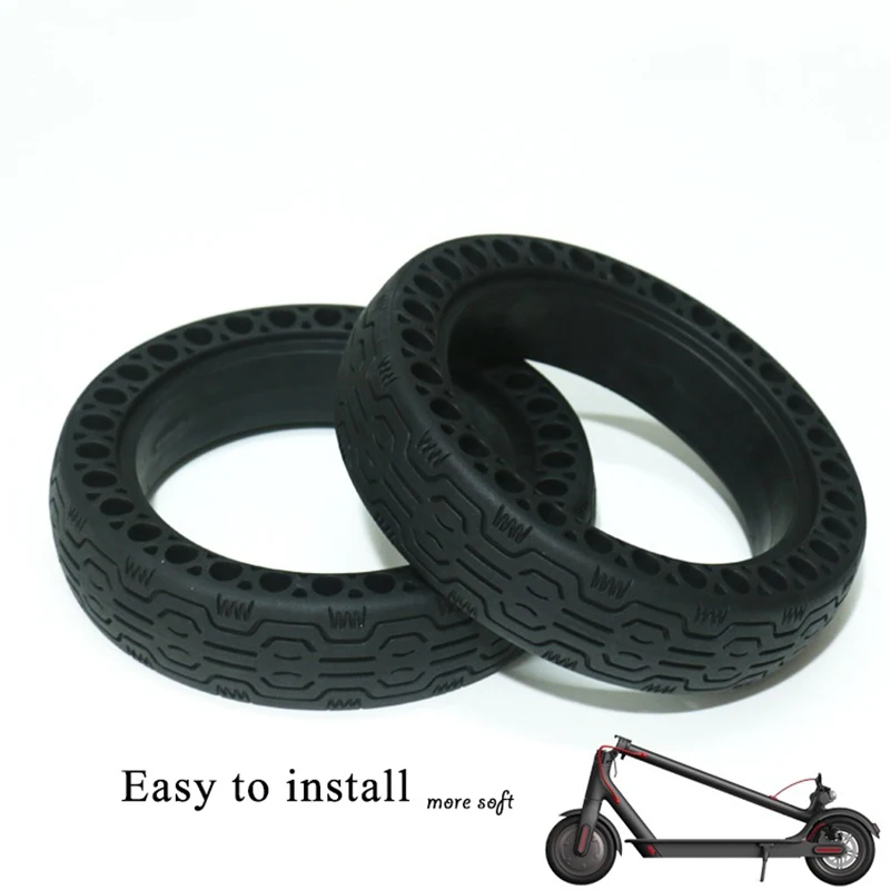 

Skateboard Hollow Solid Tyres For Xiaomi Mijia M365 Scooter Tire Shock Absorber Electric Scooter Rubber Tires Skateboard Tyres