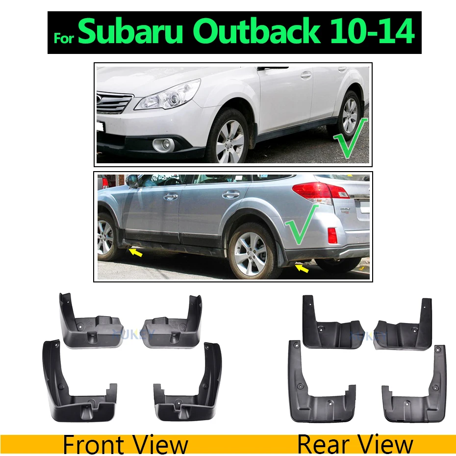 Брызговики OE в стиле Subaru Forester SH SJ SK Outback XV Crosstrek брызговики Стайлинг