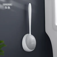 creative nordic toilet brush modern bathroom cleaning wall mounted silicone tools toilet brush escobilla wc home products db60mt