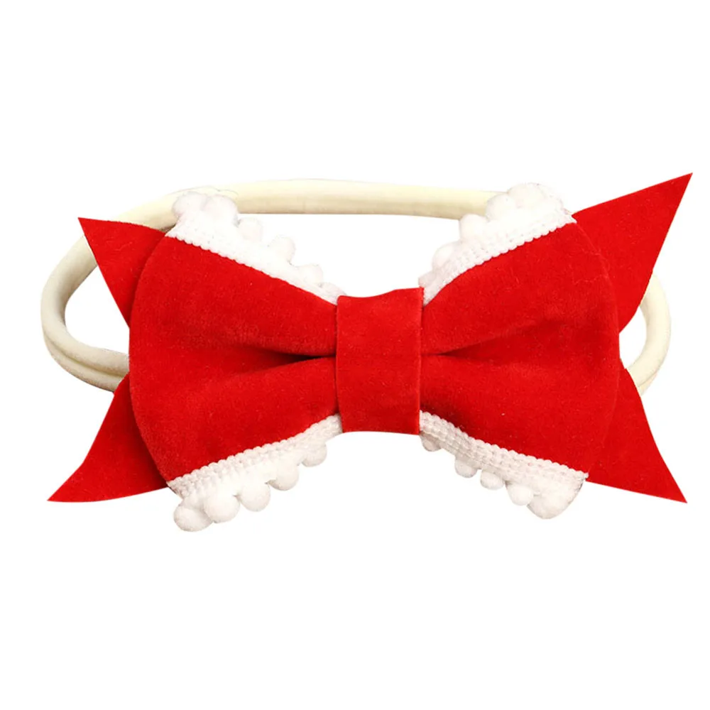 Детская повязка на голову с бантом эластичная для волос Детские Луки реквизиты