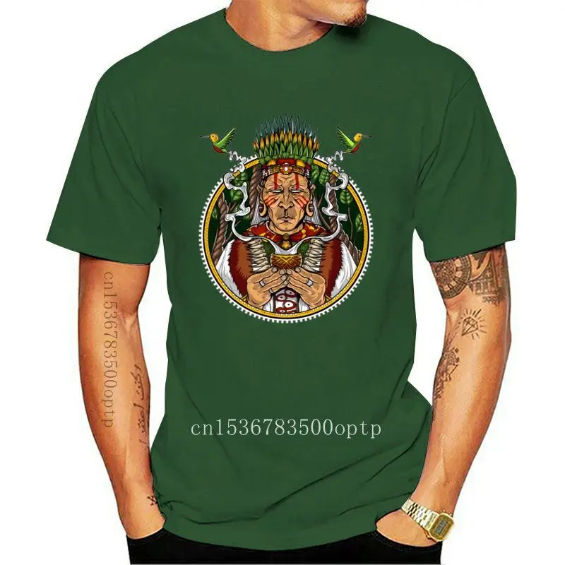 

ayahuasca dmt psychedelic shaman trip T-shirts Fitted Men T Shirt Birthday Tshirts