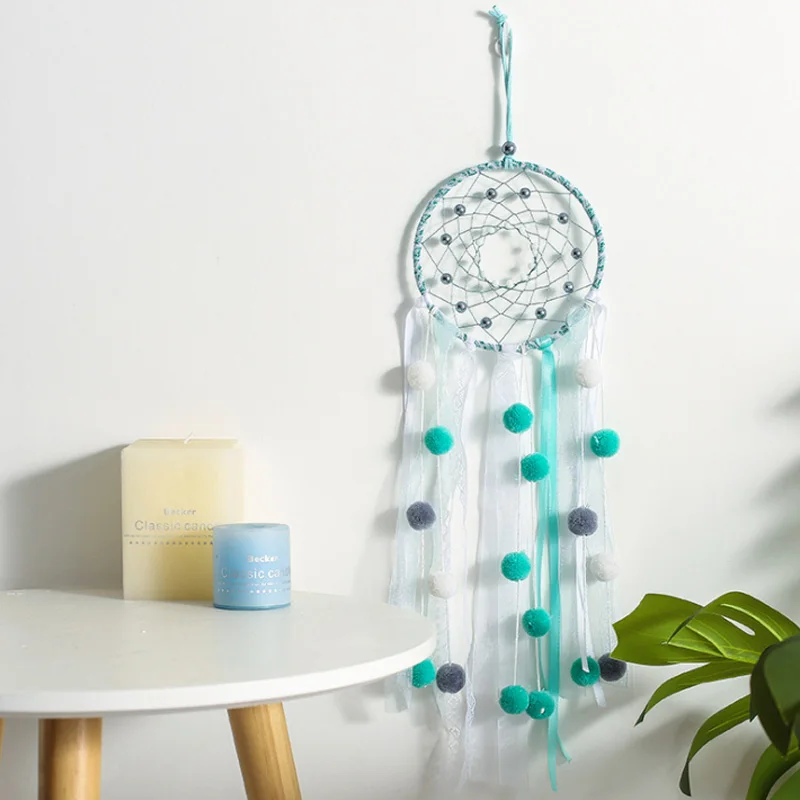 Ловец снов Висячие Девушки Сердце diy колокольчик ветра спальни комнаты воздушный