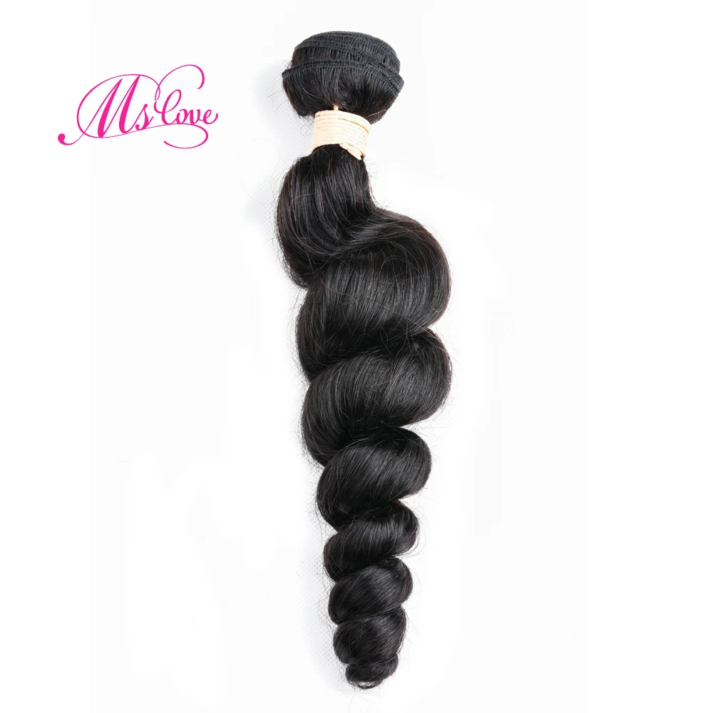 Свободные волнистые пряди человеческие волосы Remy бразильские натуральный цвет #2