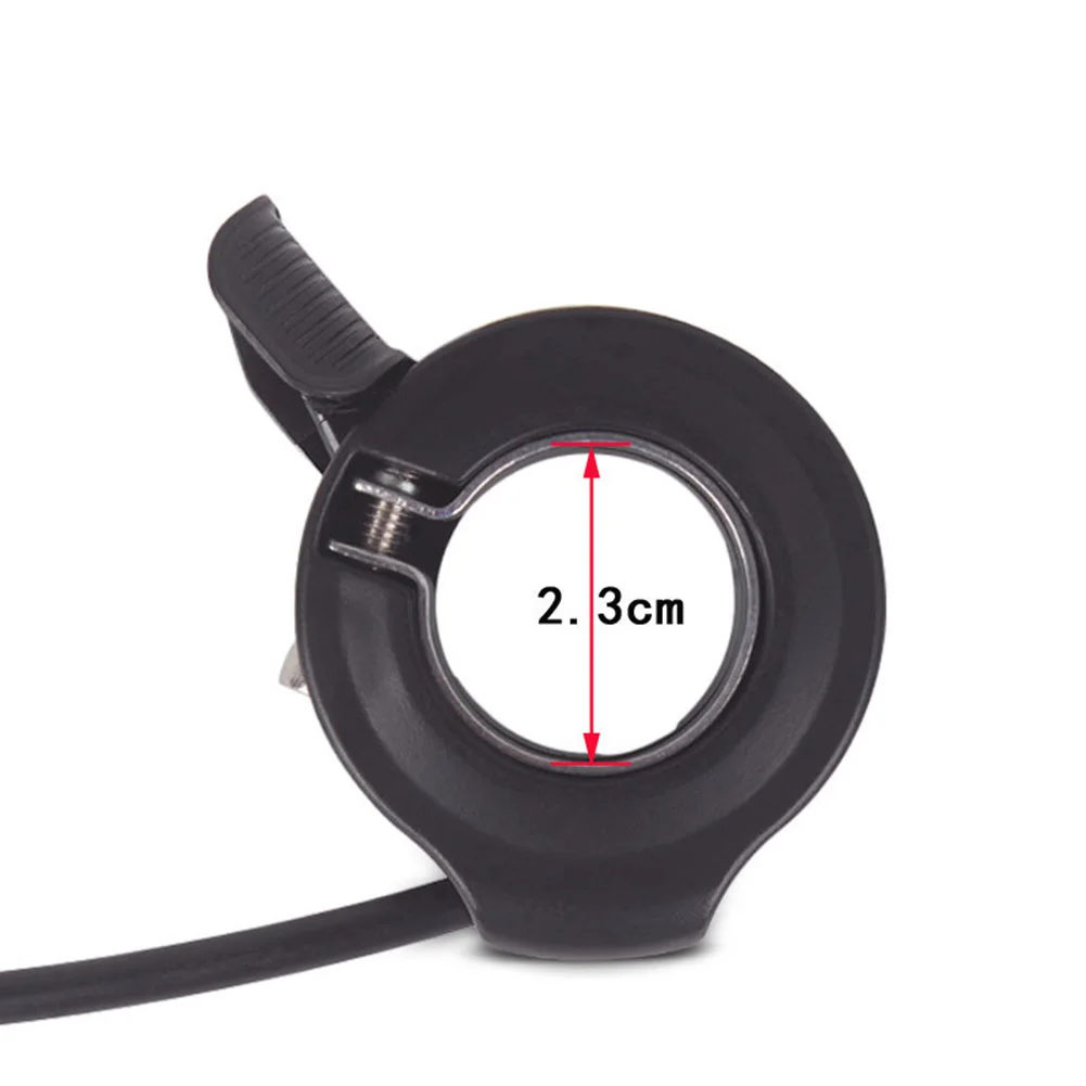 1pcs Thumb Finger Trigger For Electric Bike Ebike Scooter Sm Interface Waterproof Handlebars Throttle Replacement Part accessory