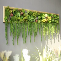 green eye artifical succulent plants nordic wall mounted carft art girls room decor dream catchers modern decor