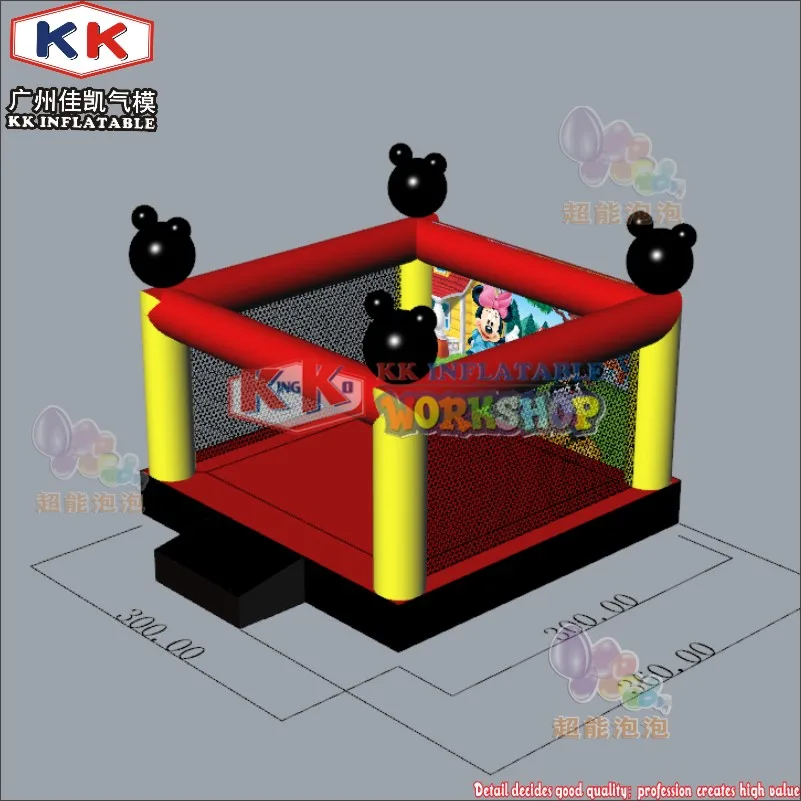Надувной замок для детей ясельного возраста детский прыгающий надувной батут с