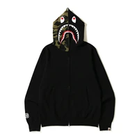 A Bathing Ape Original Hoodies Sweatshirts Shark Coat Loose Tide Brand