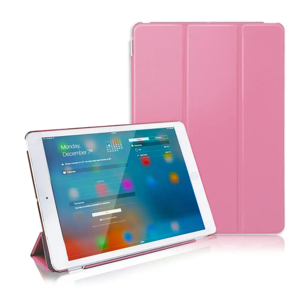 Pink Ультратонкий смарт-чехол для iPad 2/3/4 9," A1395 A1396 A1397 A1416 A1430 A1403 A1458 A1459 A1460 на магните с подставкой Чехол - Цвет: Pink