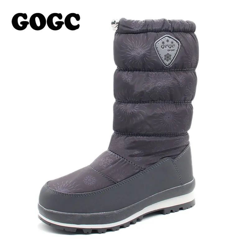 зимние сапоги женская зимняя теплая обувь на платформе с мехом до колена