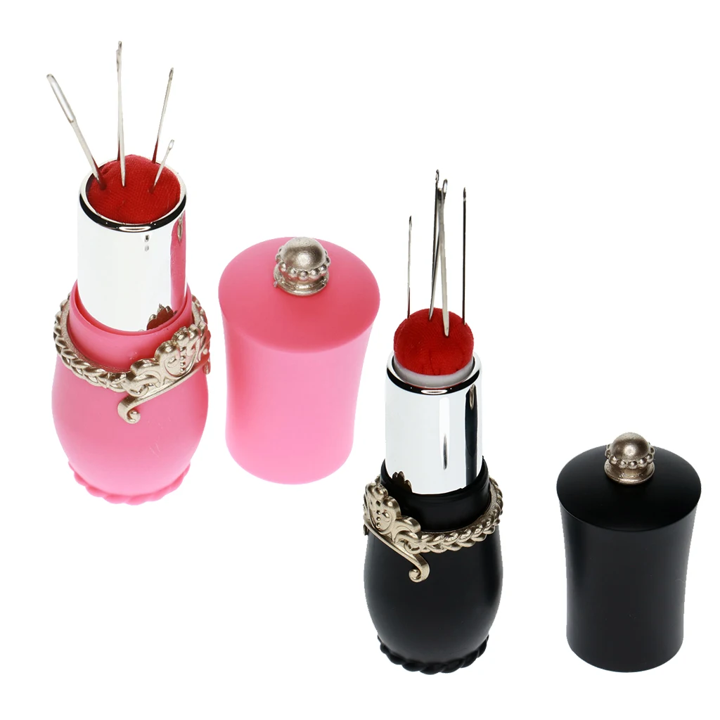 2 шт. иглы для губной помады подушка с 10 ручных швейных игл портативные прочные