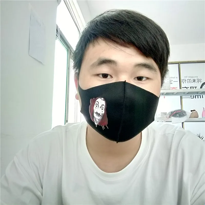 Новая маска Сальвадор Дали La Casa De Papel и женских платьев чеонгсам косплей с маской
