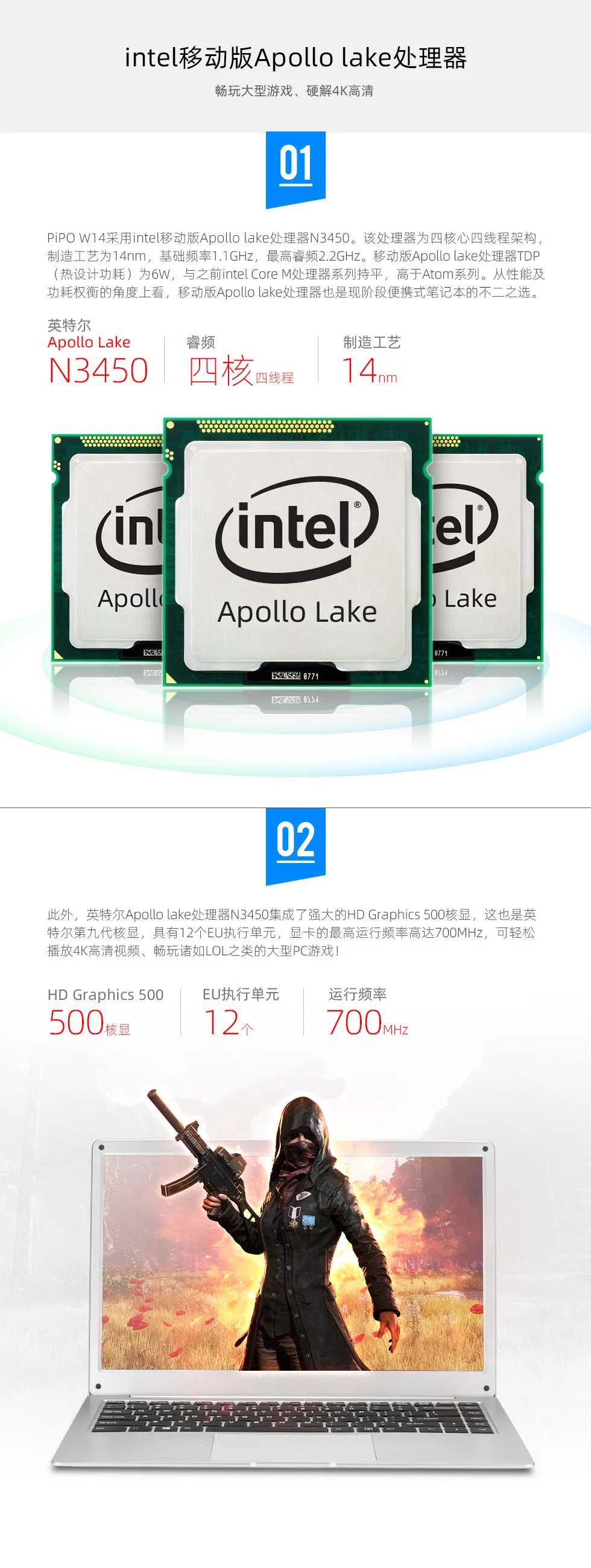 Ноутбук PiPo W14 LapBook 1920*1080 Window 10 OS ноутбук Intel Apollo Lake N3450 Четырехъядерный 4 ГБ ОЗУ 64 Гб ПЗУ ноутбук для детей подарок