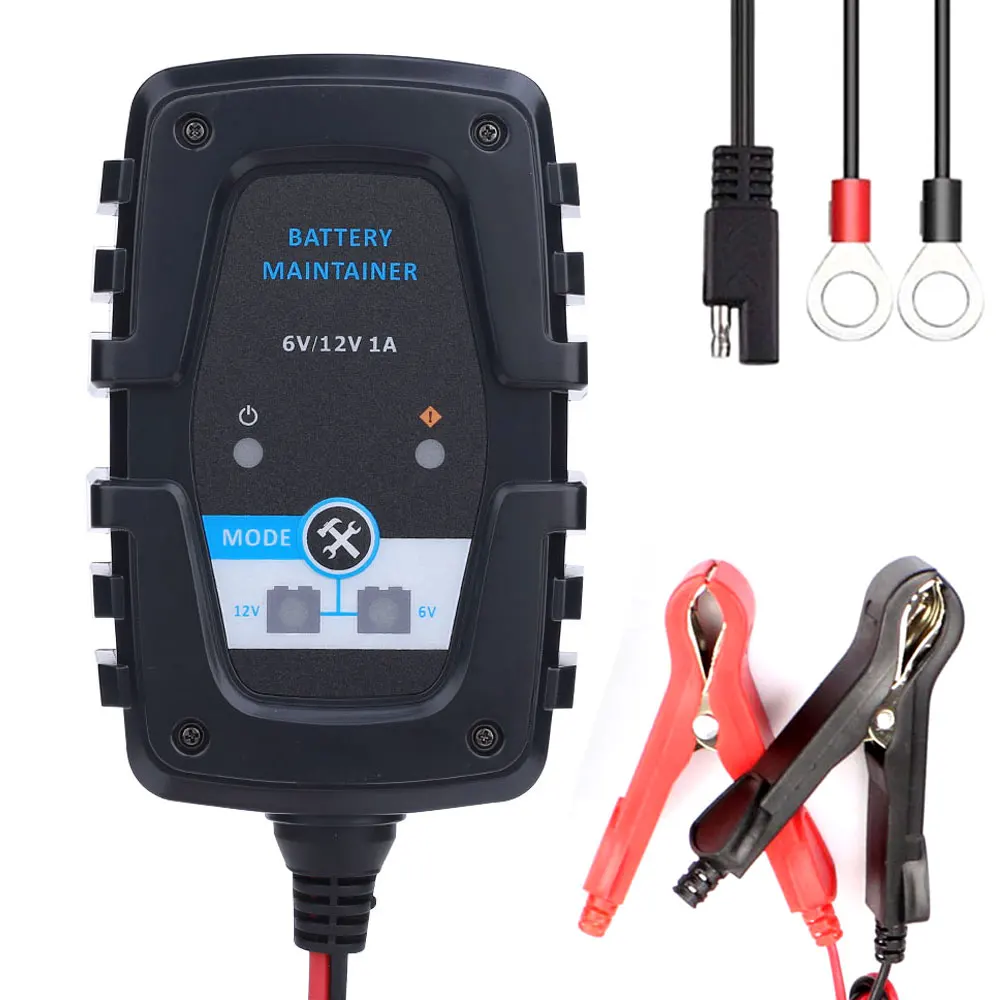 1A ABS свинцово-Кислотное Ремонтное зарядное устройство для мотоцикла