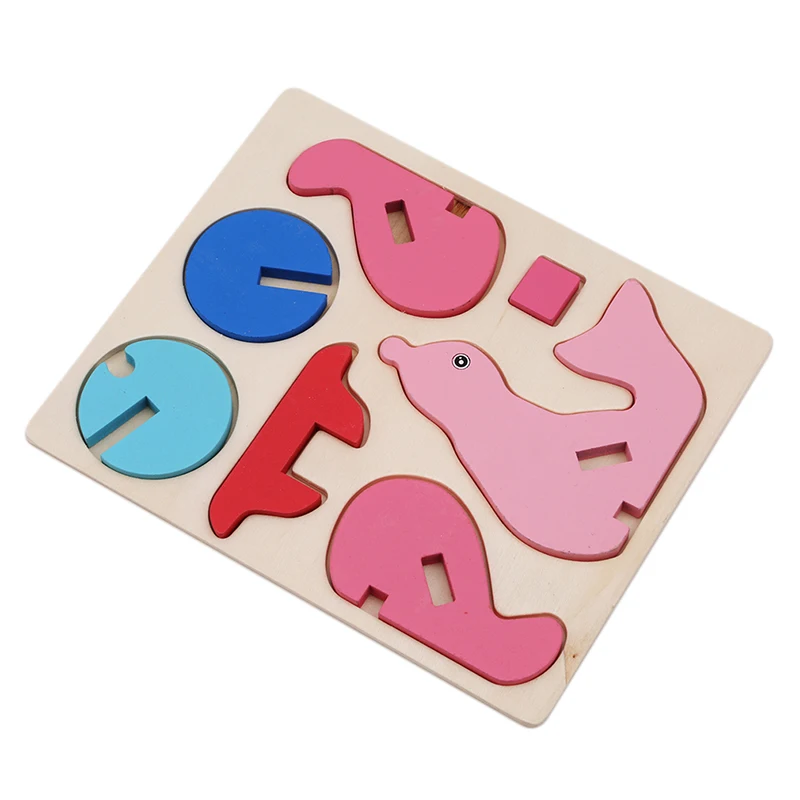 

Animal 3D Puzzles Wooden Assembled 3D Puzzle Kids DIY Model Educational Toys Children Jigsaw Puzzle