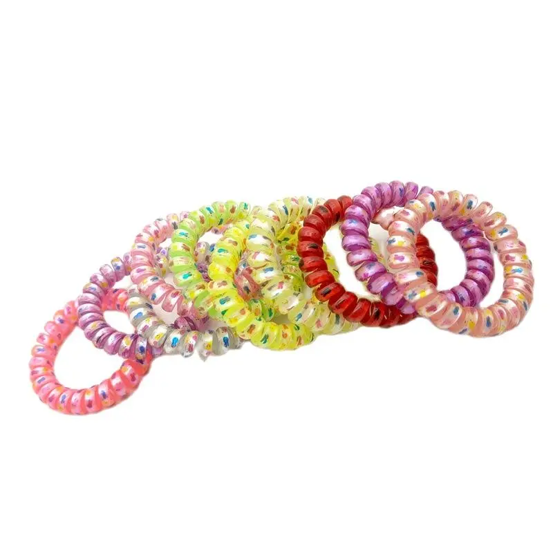 10 шт./партия эластичные резинки для волос 5 см |