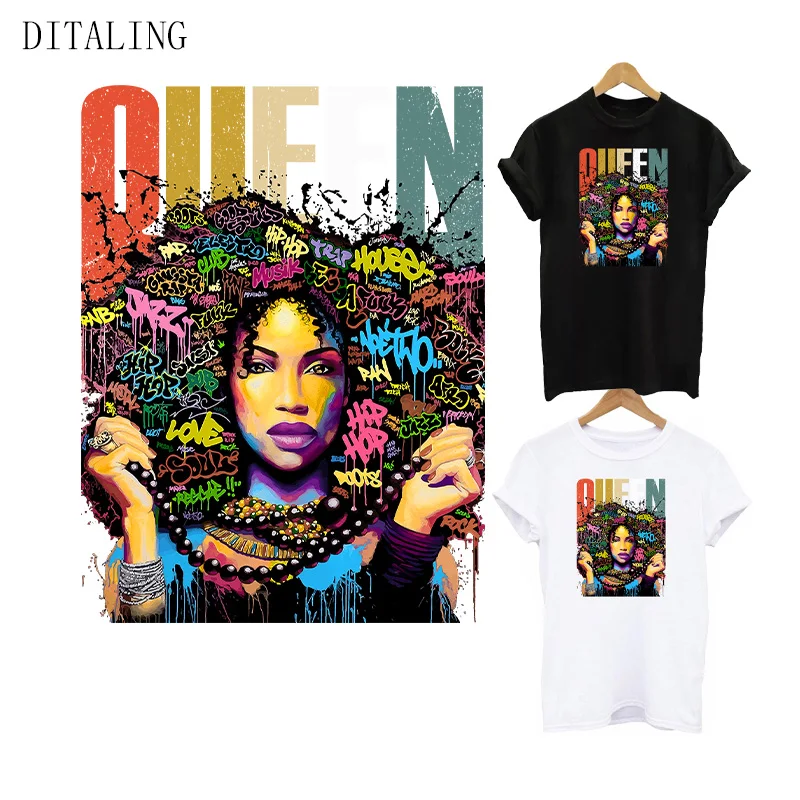 Черная наклейка на одежду Термотрансферная нашивка для футболки куртки сделай