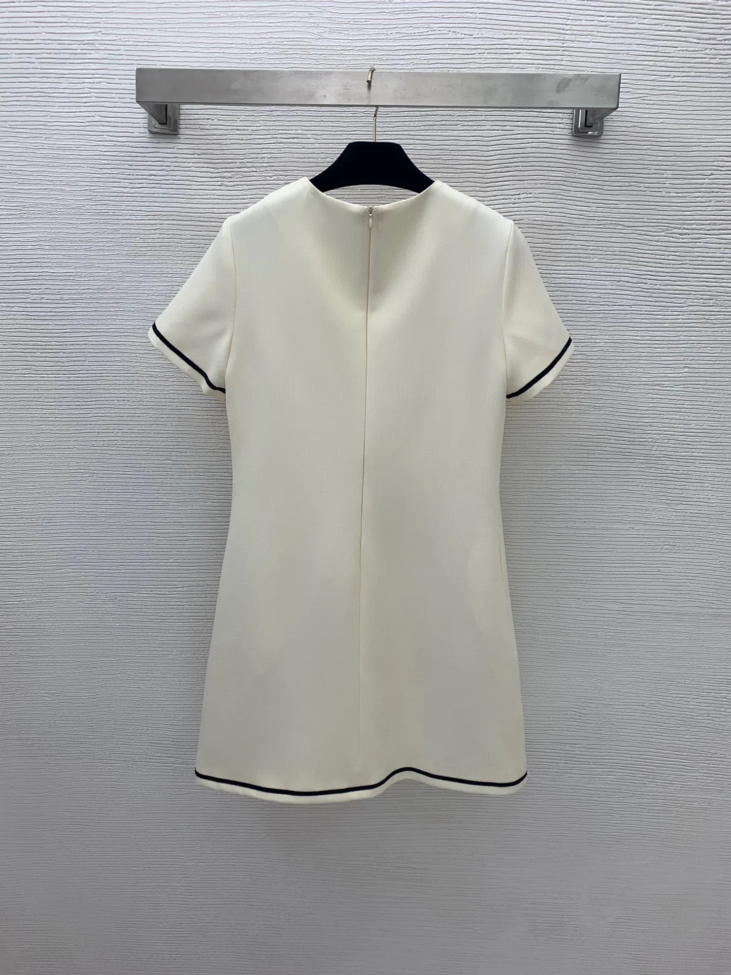 

High quality summer women's corset cutout design round neck short sleeve sexy slim mini gothic dress