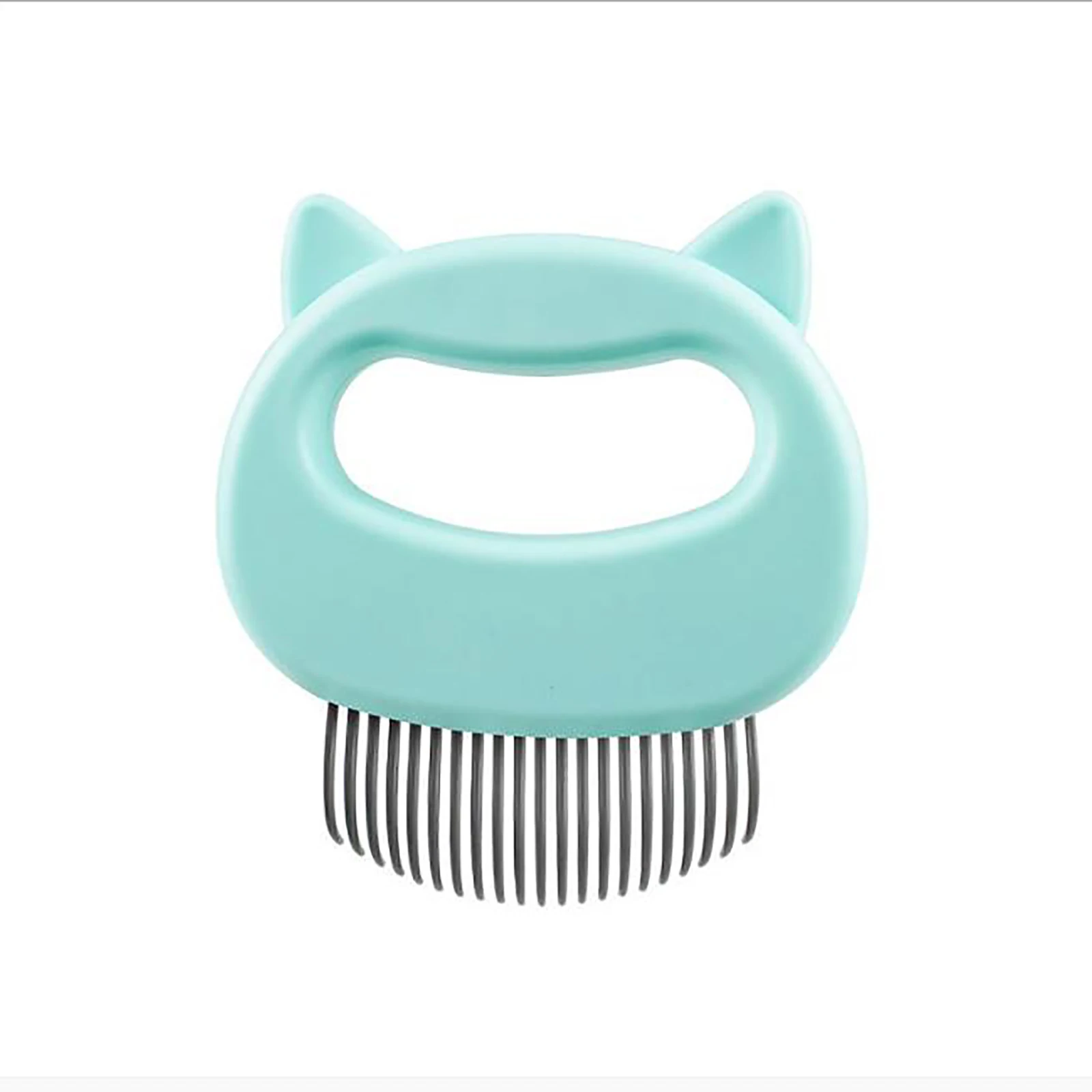 Mini Pets Comb Massage Brush Shell Shaped Handle Pet Grooming Tool To Remove Loose Hairs Only for Cats | Дом и сад