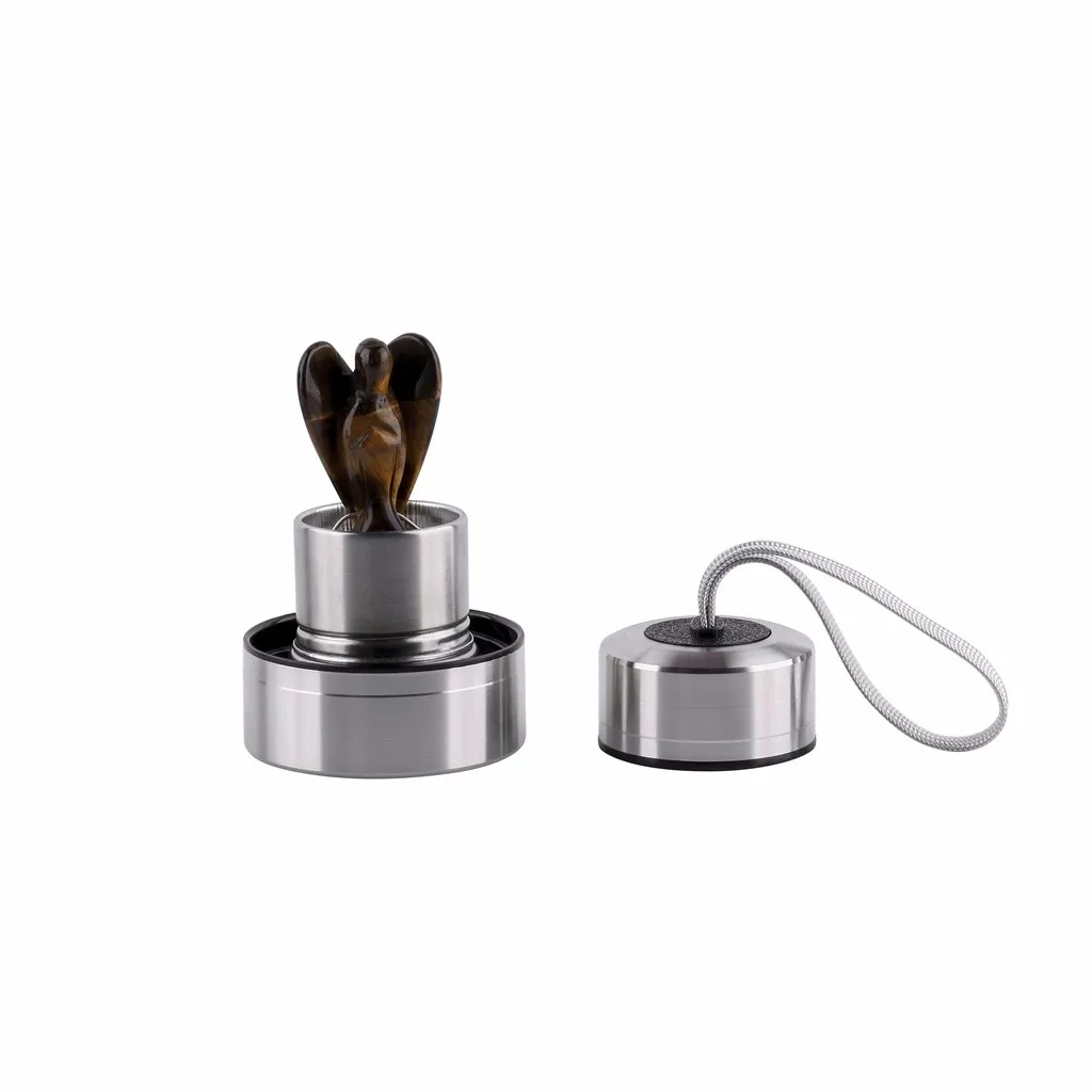 Angel Crystal Water Bottle 100% Natural Quartz Rock Stone Healing Wand Gifts Drop Shipping | Дом и сад