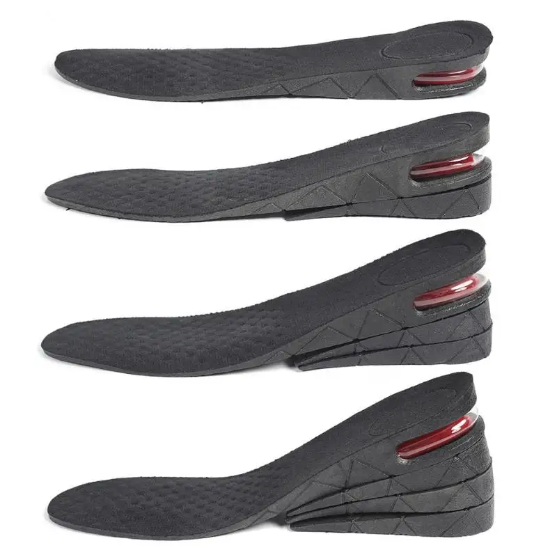 Стельки унисекс для увеличения роста обуви 3 9 см вставки в обувь