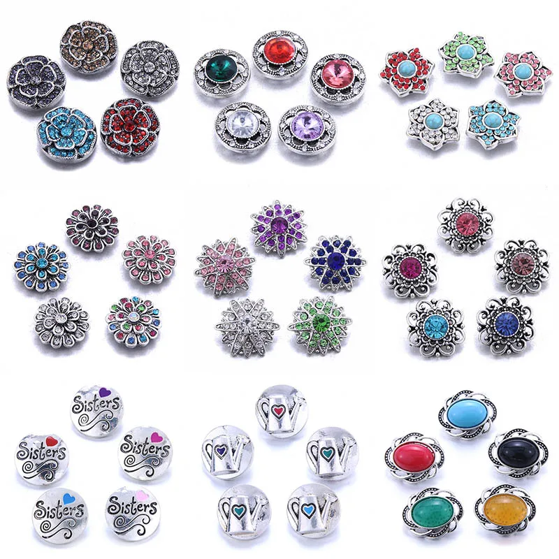 10 шт./лот оптовая продажа пуговицы с кристаллами 18 мм | Украшения и аксессуары