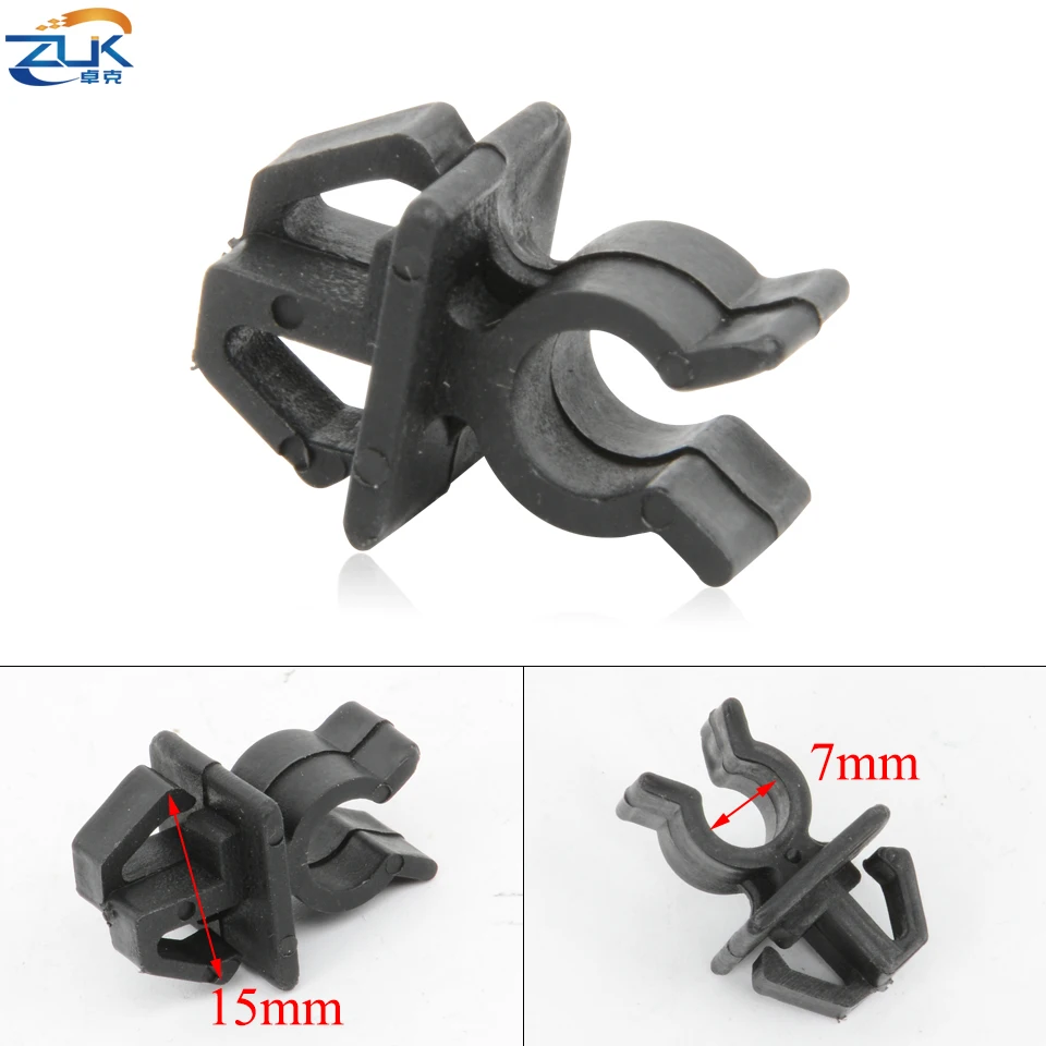 

ZUK 7 мм универсальные автомобильные зажимы для капота двигателя для HONDA CIVIC ACCORD CRV FIT JAZZ CITY JADE HRV VEZEL крепеж для поддержки капота