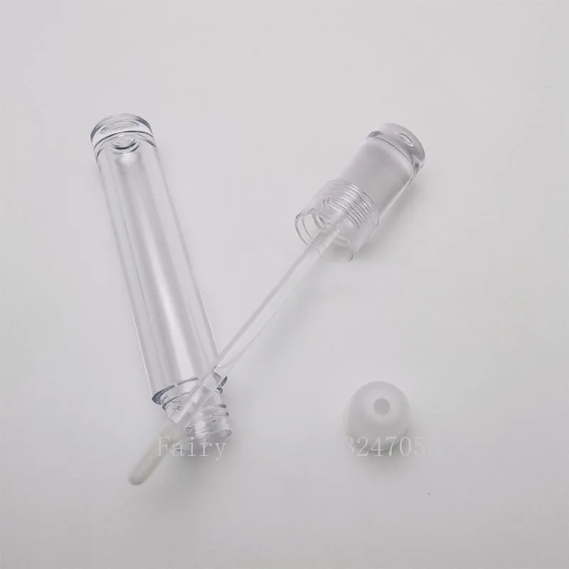 Прозрачная Косметическая туба для блеска губ 5 мл пустая губная помада 25/50 шт.