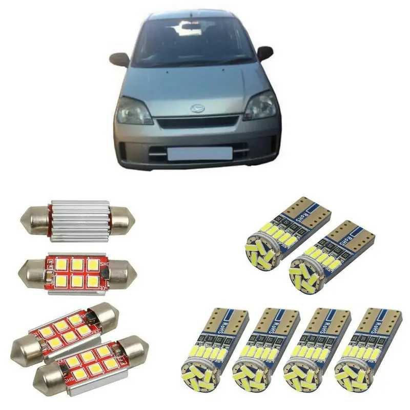 Сверхъяркий внутренний светодиодный автомобильный светильник для DAIHATSU charade mk4 g200