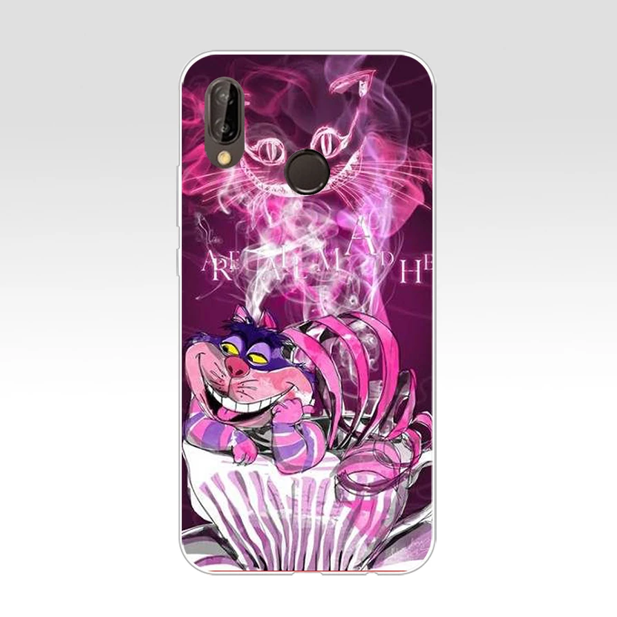 027FG маска Чеширского кота из Алисы в стране чудес мягкий силиконовый чехол ТПУ