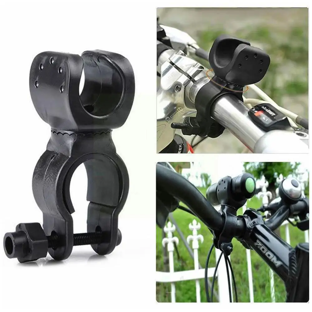

High Quality 360 Degree Swivel Bicycle Bike Led Flashlight Torch Clamp Clip Universal Fixed Rotation Mount Bracket Clamp Ho B4y5