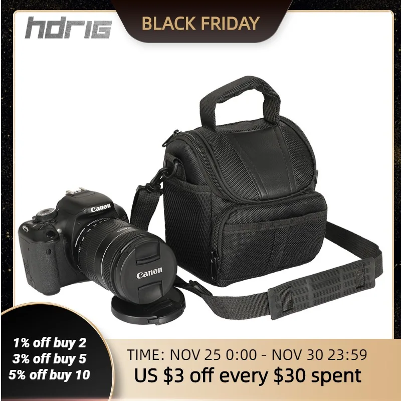 

Camera Bag Case For Canon EOS M100 M50 M10 1300D 4000D 800D 200D 750D Nikon D3400 D5300 B700 B500 P900 P610 L840 L830 L340 L330