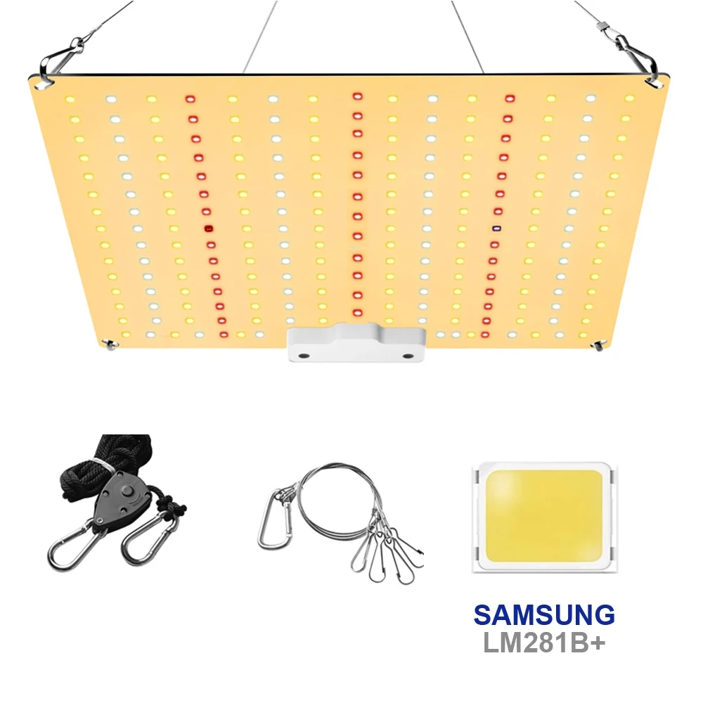 

WY CN 1000W LED Growth Light, AC110V Aluminum Undimable Full Spectrum Grow Lights With Rohs Fcc Certification 3 Year Warranties