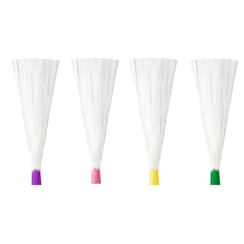 10 штук упак. стекловолокно для ногтей УФ геля DIY четыре цвета Акриловая