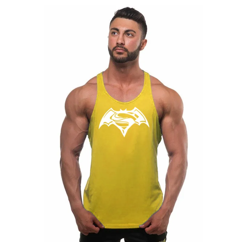 

New fashion cotton sleeveless shirt tank top men Fitness shirt mens singlet Bodybuilding workout gym vest fitness men