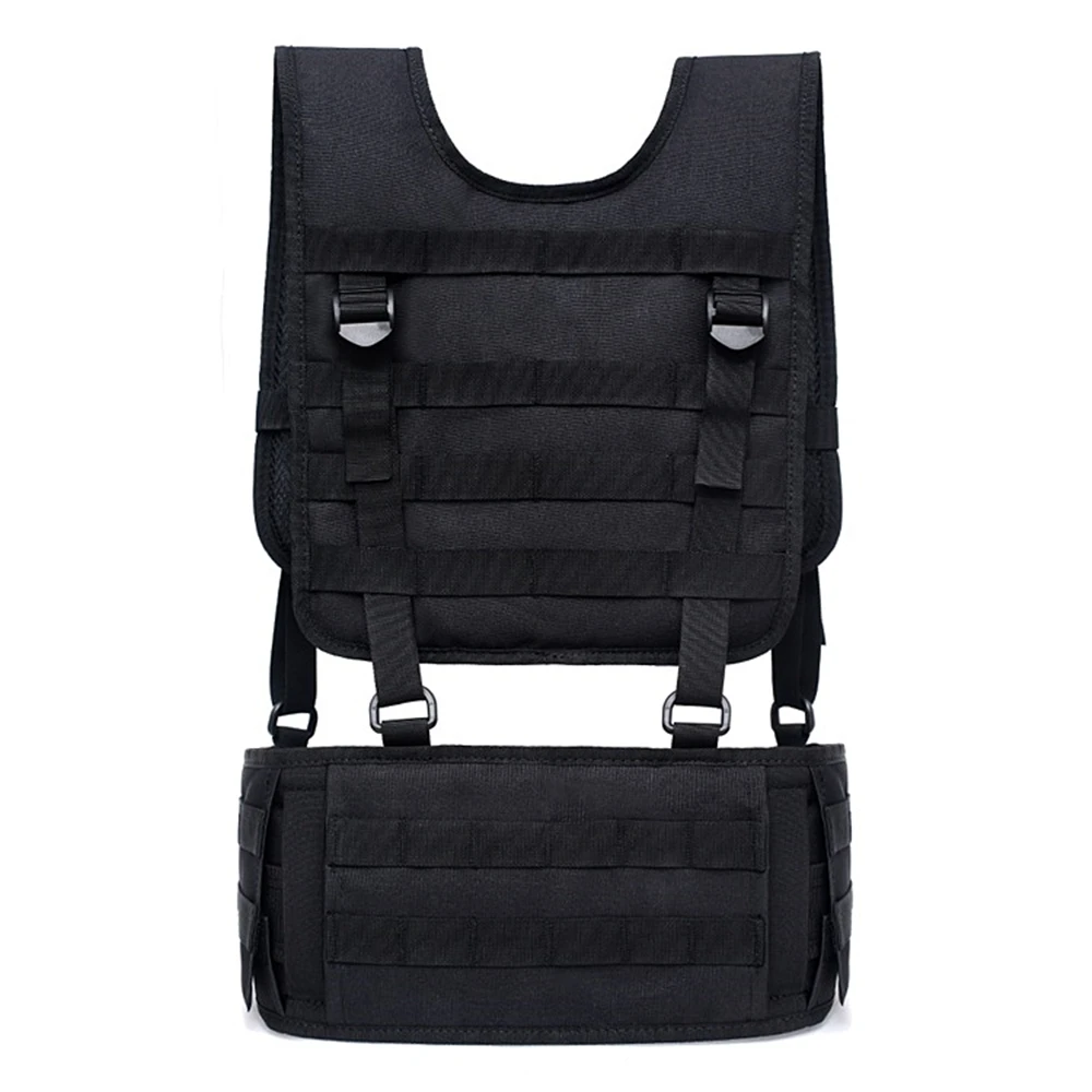 Тактический Жилет MOLLE 1000D нейлоновый жилет ремень боевой армейский боевой пояс Куммер для мужчин с плечевым ремнем боевой пояс