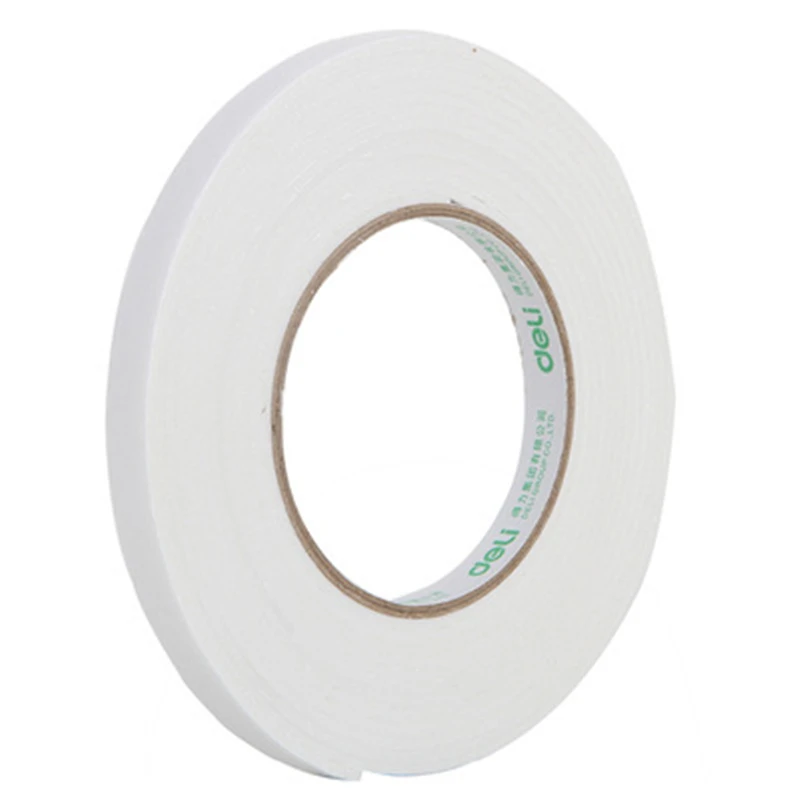 

DL 30410 double sided adhesive tape sponge glue 12mm*5y foam cotton double-sided adhesive tape adhesive strength