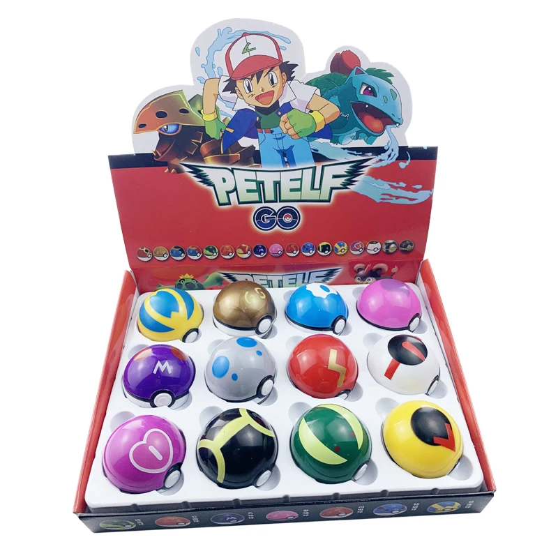 Набор мячей TOMY Pokemon Elf фигурка Пикачу из аниме карманная игрушка-монстр