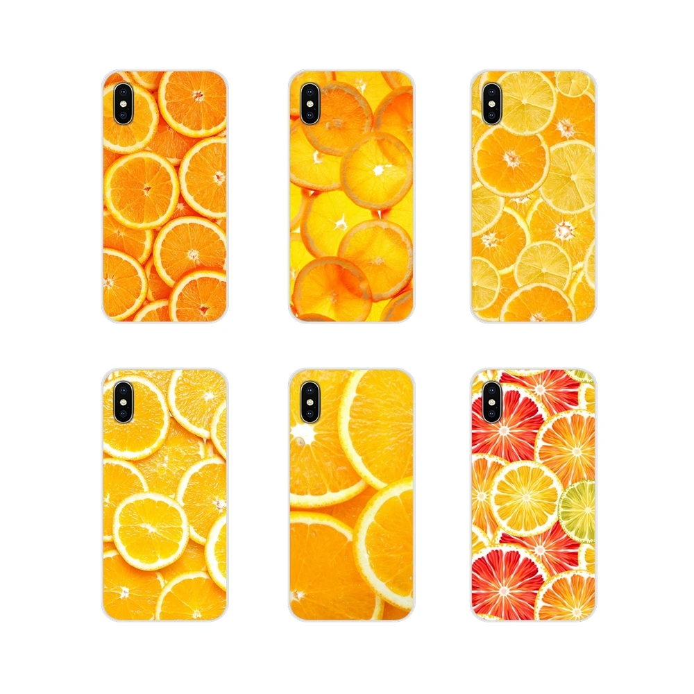 Аксессуары чехлы для телефонов свежий цитрусовый оранжевый фрукт Samsung Galaxy S2 S3 S4 S5