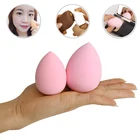 Мягкая косметическая пуховка в форме капли воды, женский макияж, основа для макияжа, консилер, пудра, губка, инструменты для макияжа, пуховка для красоты лица, аксессуары