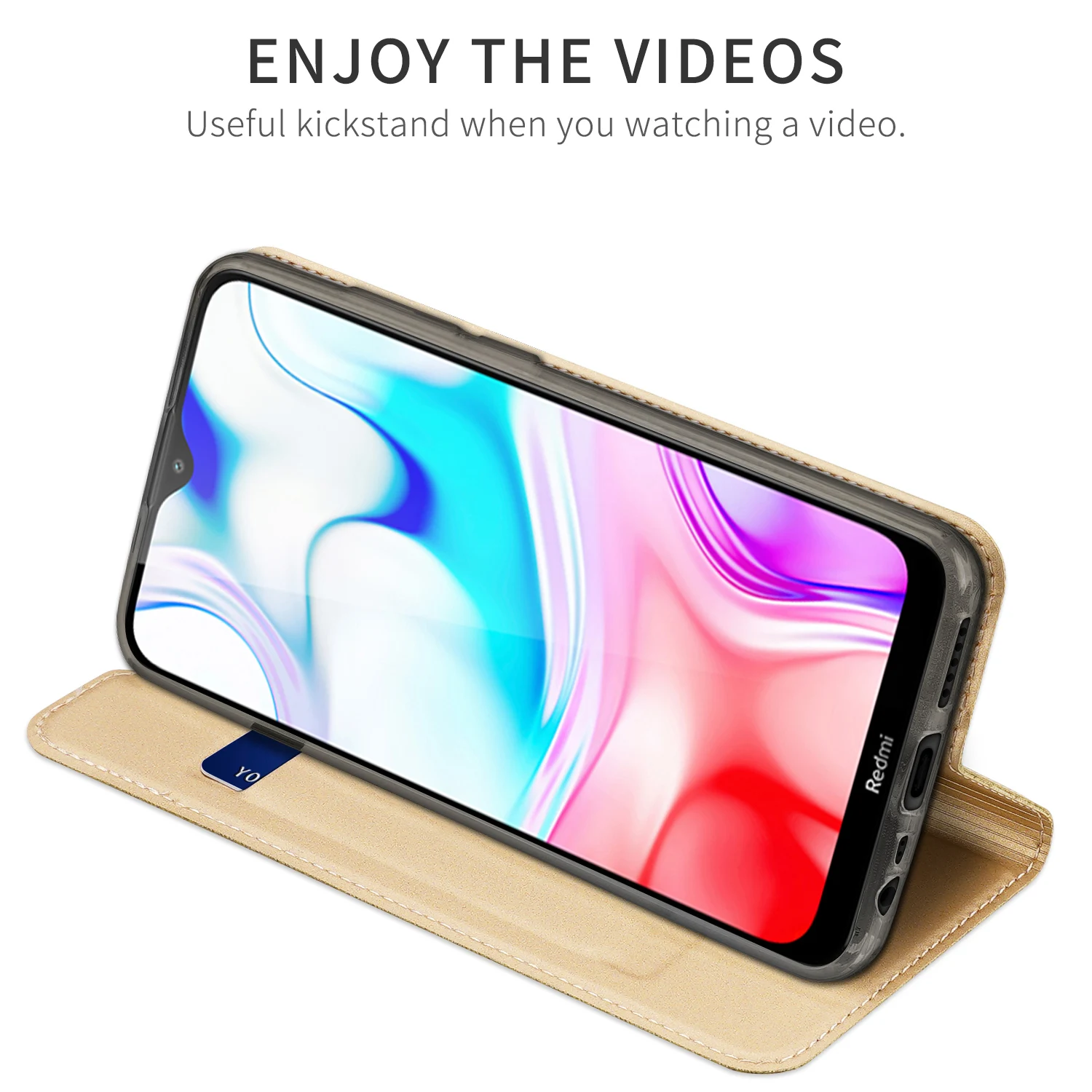 Чехол книжка для Xiaomi mi Red 8 чехол кошелек с подставкой из искусственной кожи и ТПУ