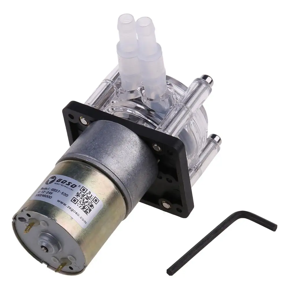 Перистальтический насос постоянного тока 12/24 в большой вакуумный дозирующий для