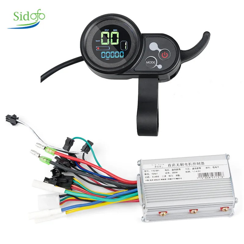 Контроллер электровелосипеда 36/48 В с ЖК-дисплеем для электрический контроллер
