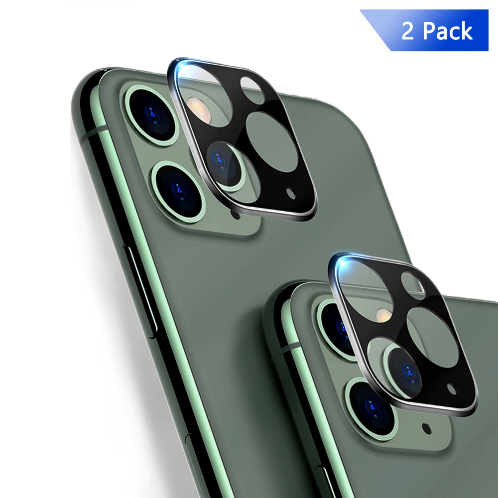 

memumi [2 Pack] Camera Lens Protector Foriphone 11/11 Pro/11 Pro Max Tempered Glass [Easy to Install] Glass Film Foriphone 11